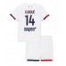 Paris Saint-Germain Desire Doue #14 Dětské Oblečení Venkovní Dres 2025-26 Krátkým Rukávem (+ trenýrky)